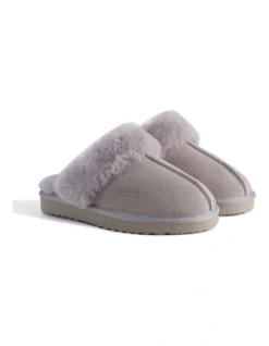 Unisex Sheepskin Wool Sydney Slippers Light Grey 12 Unisex Sheepskin Wool Sydney Slippers Light Grey -Dune London Shoes Shop 837292510 6 720x928