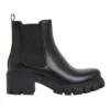 Hasty Black Smooth Boots