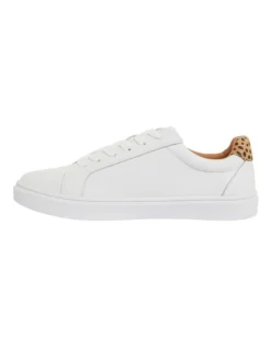 Stark Sneakers In White/Animal Sneakers -Dune London Shoes Shop 847555300 3 720x928