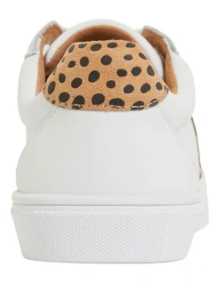Stark Sneakers In White/Animal Sneakers -Dune London Shoes Shop 847555300 5 720x928