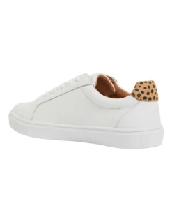 Stark Sneakers In White/Animal Sneakers -Dune London Shoes Shop 847555300 7 720x928
