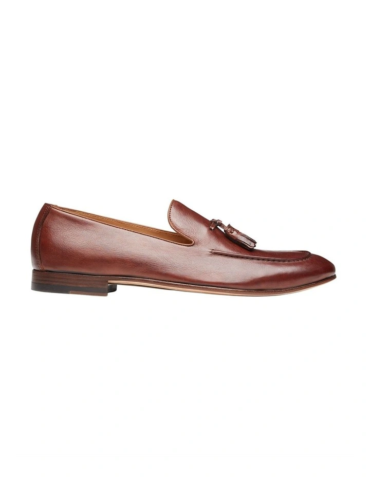 Alberto Tan Leather Loafers 1 Alberto Tan Leather Loafers