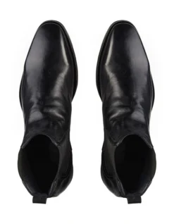 Osbourne 2.0 Leather Chelsea Boots In Black -Dune London Shoes Shop 855660880 3 720x928