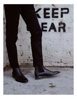 Osbourne 2.0 Leather Chelsea Boots In Black -Dune London Shoes Shop 855660880 4 720x928