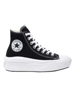 Converse Chuck Taylor All Star Move Black/Natural Platform Sneaker