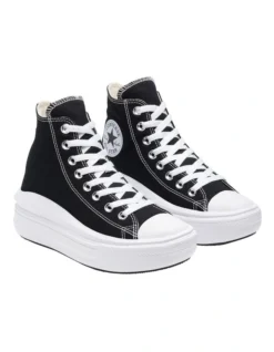 Converse Chuck Taylor All Star Move Black/Natural Platform Sneaker -Dune London Shoes Shop 859235590 5 720x928