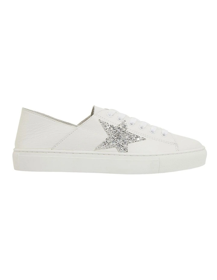 Rocket White/Silver Glitter Sneakers 1 Rocket White/Silver Glitter Sneakers