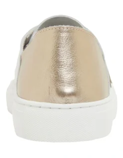 Rocket White/Soft Gold Sneakers -Dune London Shoes Shop 860113630 5 720x928