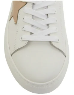 Rocket White/Soft Gold Sneakers -Dune London Shoes Shop 860113630 6 720x928