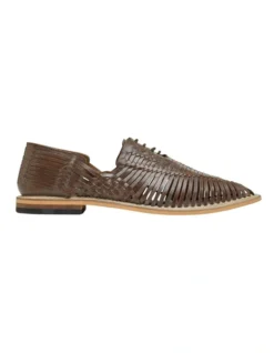 Oxford Maverick Chocolate Hurache Mandals