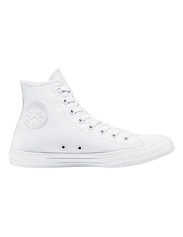Converse Chuck Taylor All Star Canvas Hi White Sneaker 1 Converse Chuck Taylor All Star Canvas Hi White Sneaker