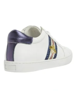 Belem Sneakers In White/Navy Leather 10 Belem Sneakers In White/Navy Leather -Dune London Shoes Shop 870134860 4 720x928