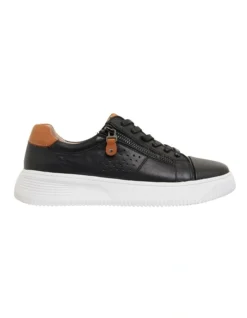 Novella Black/Tan Glove Sneakers