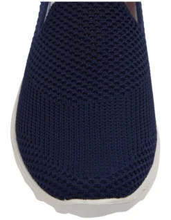 Peak Navy Stretch Sneakers -Dune London Shoes Shop 874895320 6 720x928