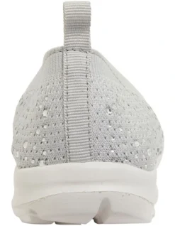 Patrice Light Grey Diamante Sneakers -Dune London Shoes Shop 877344220 5 720x928