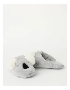 SOHO Koala Slipper In Grey 6 SOHO Koala Slipper In Grey -Dune London Shoes Shop 886002760 3 720x928