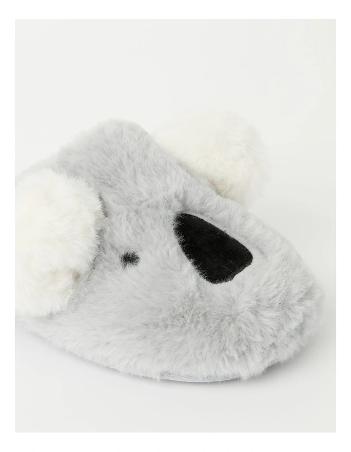 SOHO Koala Slipper In Grey 4 SOHO Koala Slipper In Grey - Image 4