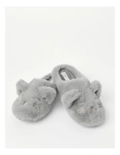 SOHO Cat Slipper In Grey -Dune London Shoes Shop 886002850 5 720x928