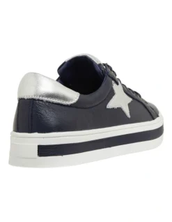 Ultra Navy/Silver Sneakers -Dune London Shoes Shop 893879470 4 720x928