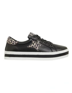 Ultra Black/Leopard Sneakers