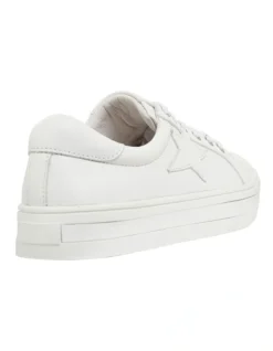 Ultra Sneakers In White Leather -Dune London Shoes Shop 893879650 4 720x928
