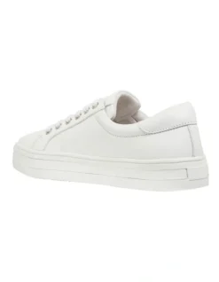 Ultra Sneakers In White Leather -Dune London Shoes Shop 893879650 7 720x928