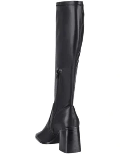 Linden Black Tall Boot -Dune London Shoes Shop 900189280 4 720x928