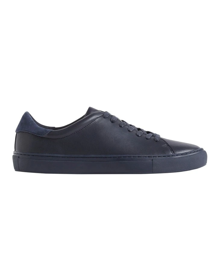 French Connection Liam Leather Sneaker 1 French Connection Liam Leather Sneaker
