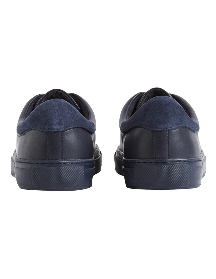 French Connection Liam Leather Sneaker 4 French Connection Liam Leather Sneaker - Image 4