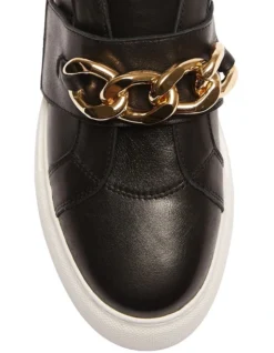 Babylon Black/Gold Sneakers -Dune London Shoes Shop 902423440 7 720x928