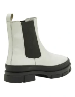 Oxford Leo White Chelsea Boots 6 Oxford Leo White Chelsea Boots -Dune London Shoes Shop 902732140 3 720x928