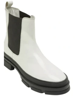 Oxford Leo White Chelsea Boots 7 Oxford Leo White Chelsea Boots -Dune London Shoes Shop 902732140 4 720x928