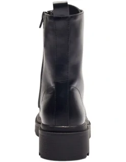Hammond Black Smooth Boots -Dune London Shoes Shop 903590920 5 720x928