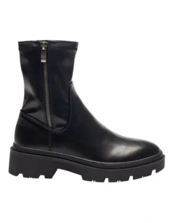 Hank Black Smooth Boots