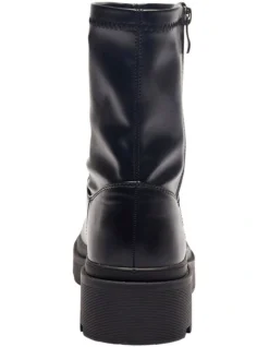 Hank Black Smooth Boots -Dune London Shoes Shop 903591100 5 720x928