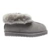 Pixie Grey Suede Slippers