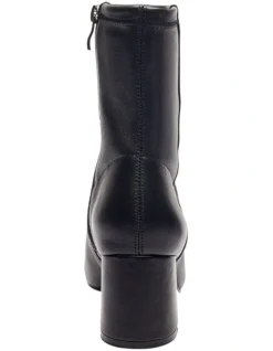 Lantana Black Stretch Glove Boots -Dune London Shoes Shop 903828700 5 720x928