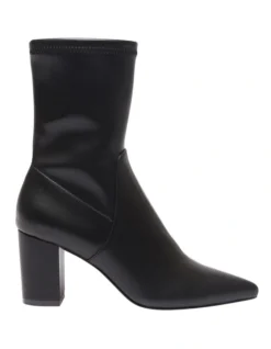 Karly Black Stretch Boots