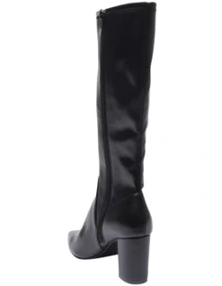 Kendall Black Stretch Boots -Dune London Shoes Shop 903850660 7 1 720x928