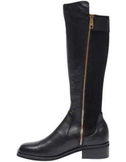 Cavalier Black Glove Boots -Dune London Shoes Shop 905026600 3 720x928