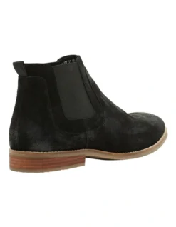 Oxford Farris Black Suede Chelsea Boots -Dune London Shoes Shop 905318830 3 720x928