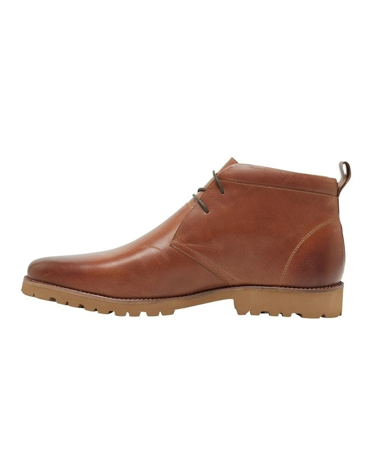 Oxford Dirk Tan Leather Chukka Boots 2 Oxford Dirk Tan Leather Chukka Boots - Image 2
