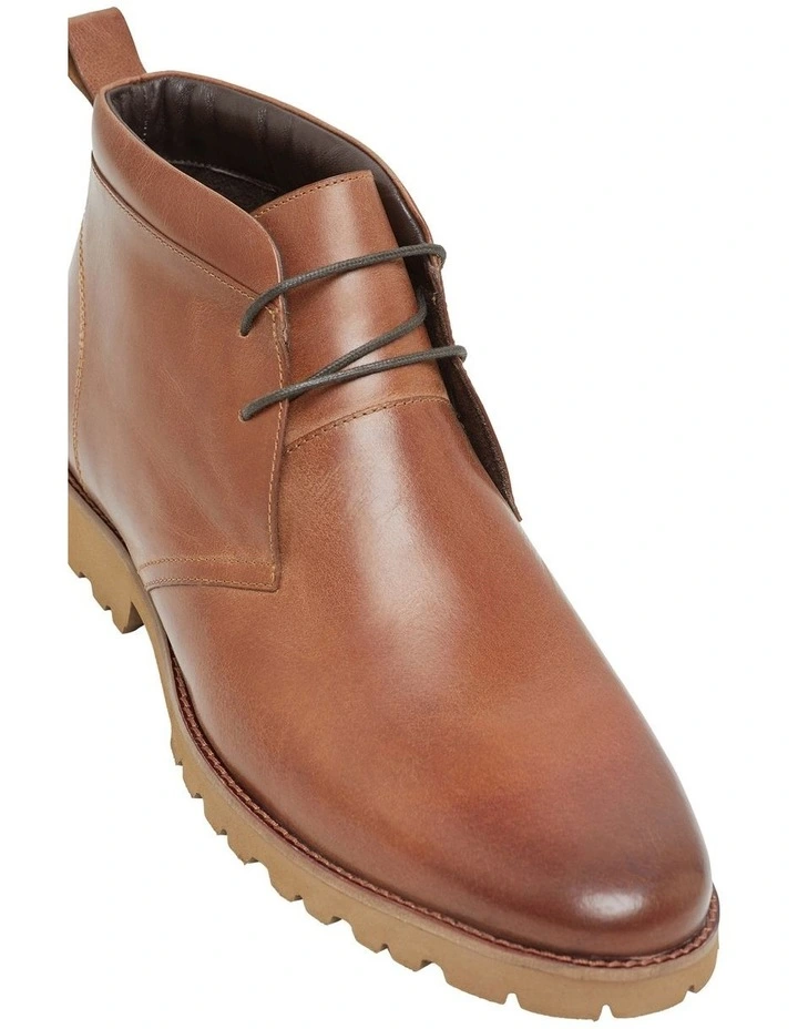 Oxford Dirk Tan Leather Chukka Boots 3 Oxford Dirk Tan Leather Chukka Boots - Image 3