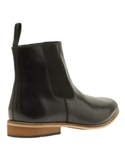 Oxford Boris Black Leather Long Chelsea Boots 6 Oxford Boris Black Leather Long Chelsea Boots -Dune London Shoes Shop 905639320 3 720x928