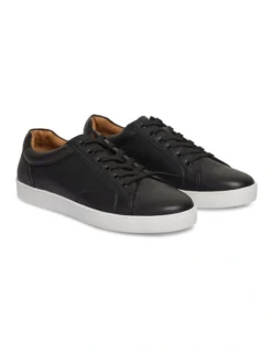 Custom Leather Black Trainer -Dune London Shoes Shop 906469480 3 720x928
