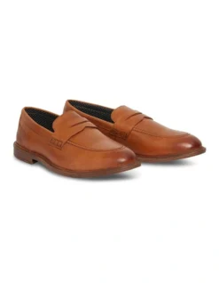 Cape Tan Leather Loafer -Dune London Shoes Shop 906469660 3 720x928