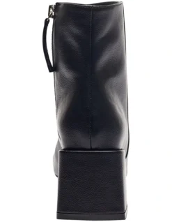 Taxi Black Smooth Boots -Dune London Shoes Shop 907810030 5 720x928