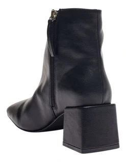 Taxi Black Smooth Boots -Dune London Shoes Shop 907810030 6 720x928