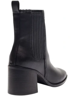 Tilda Black Smooth Boots -Dune London Shoes Shop 907810300 4 720x928