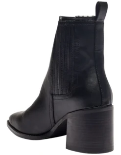 Tilda Black Smooth Boots -Dune London Shoes Shop 907810300 6 720x928